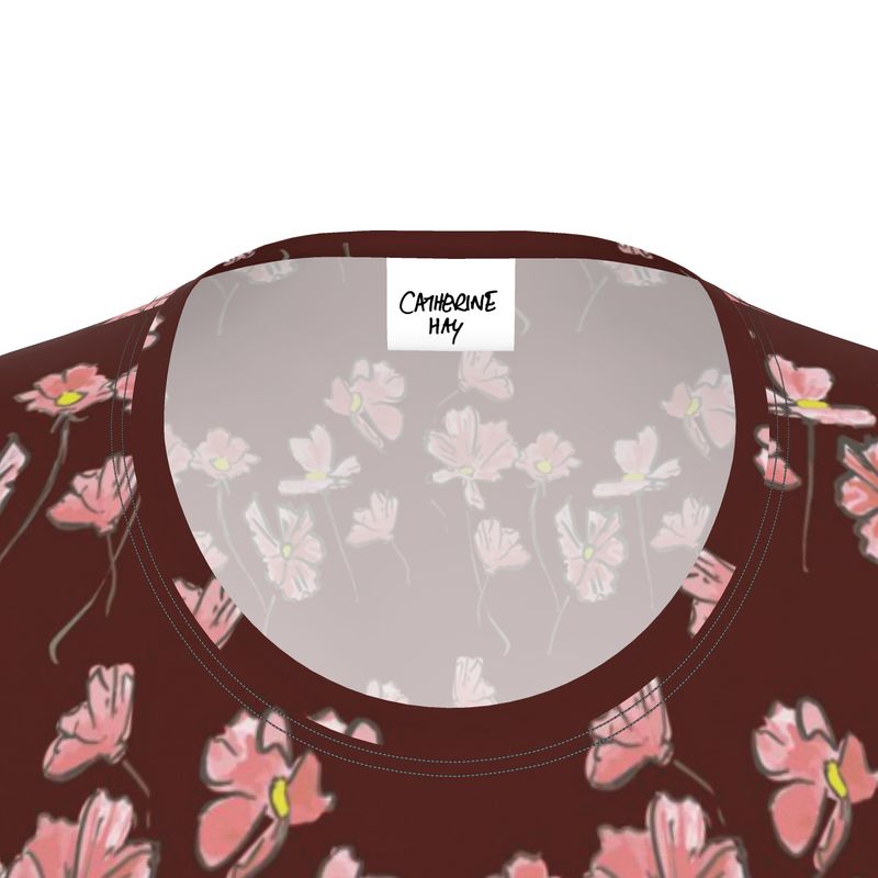 Cosmos Floral Print Top