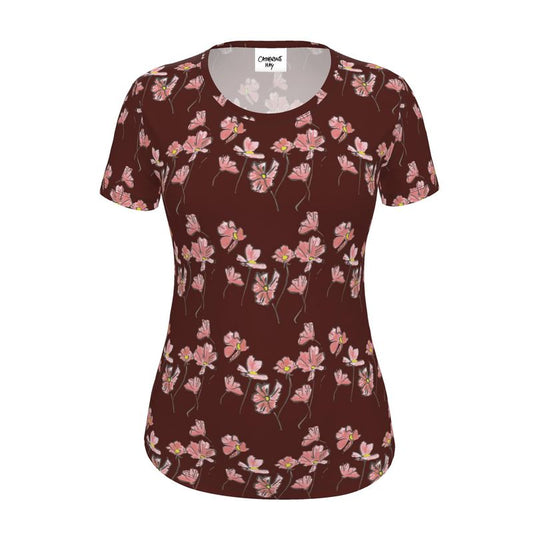 Cosmos Floral Print Top