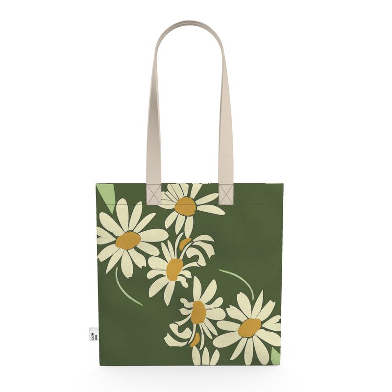 Daisy Print Tote